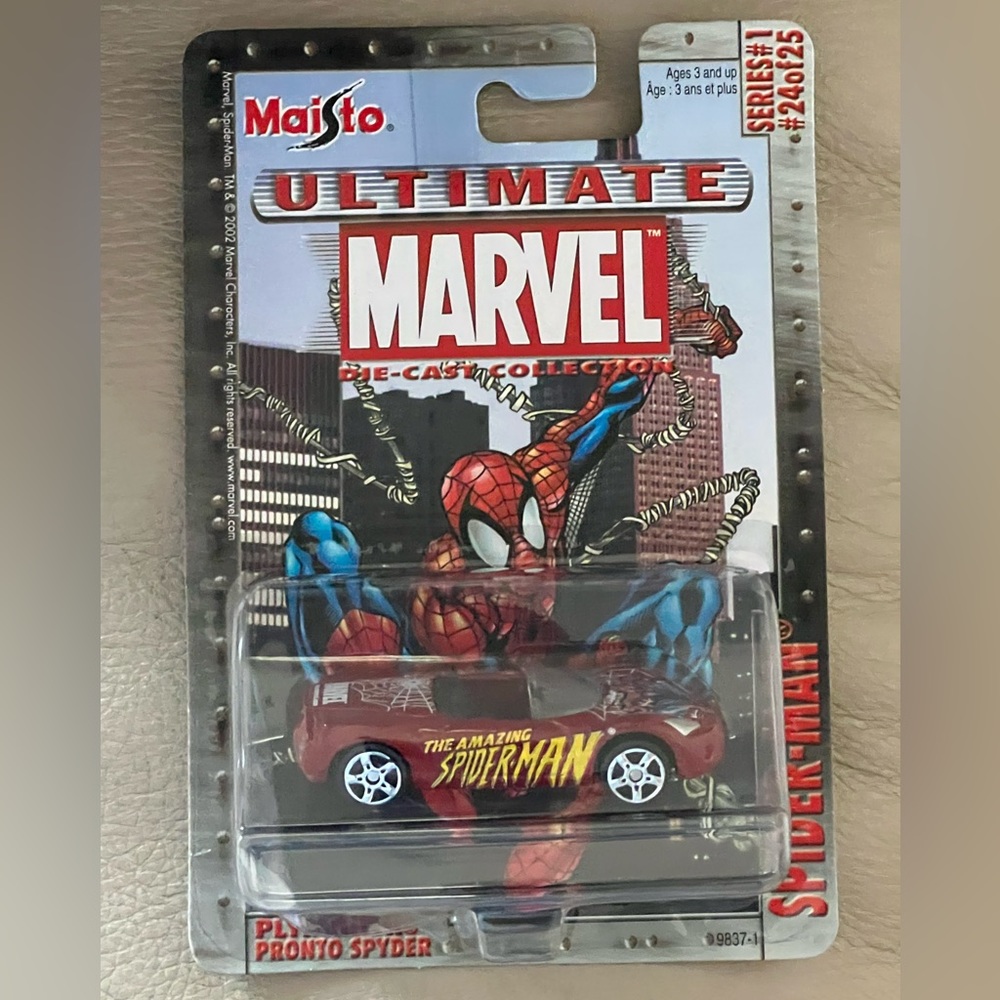 Spider-Man Die Cast Car